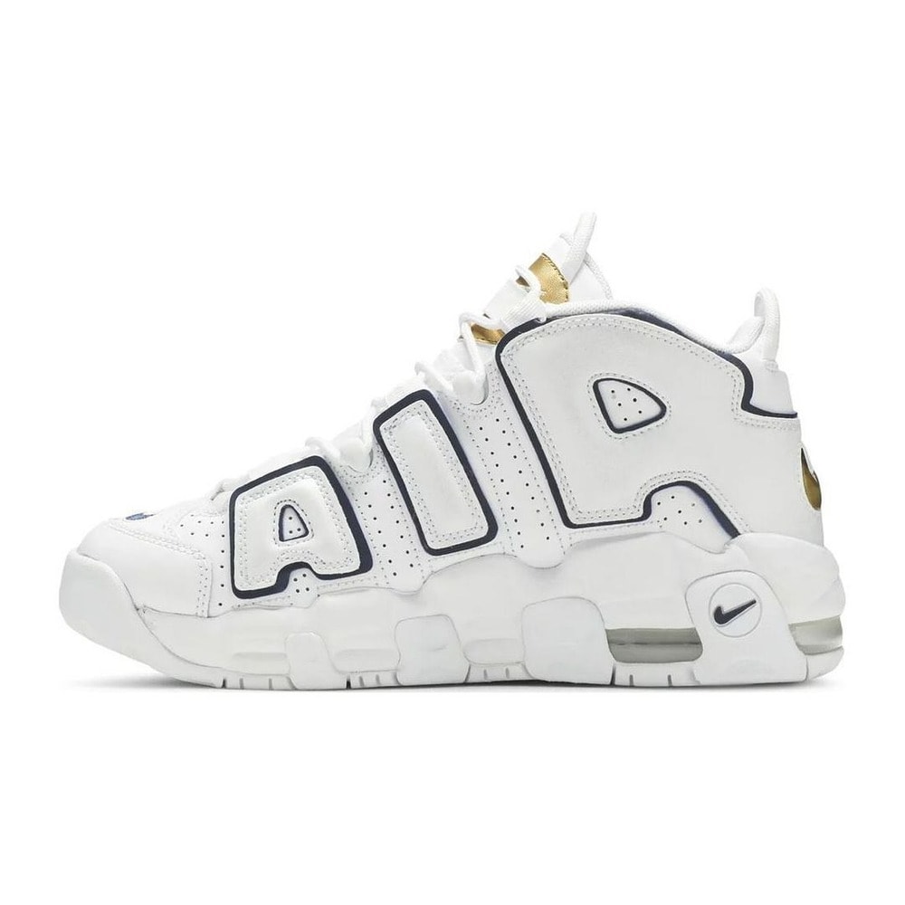 Nike Air More Uptempo White Midnight Navy