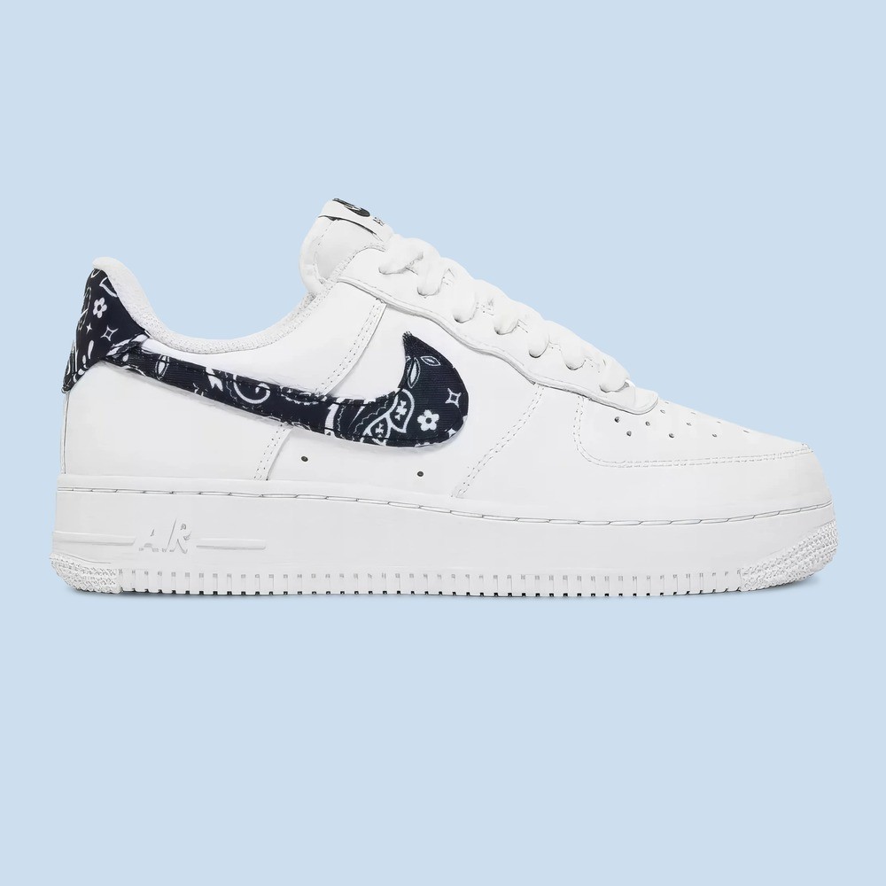 Nike Air Force 1 Black Paisley