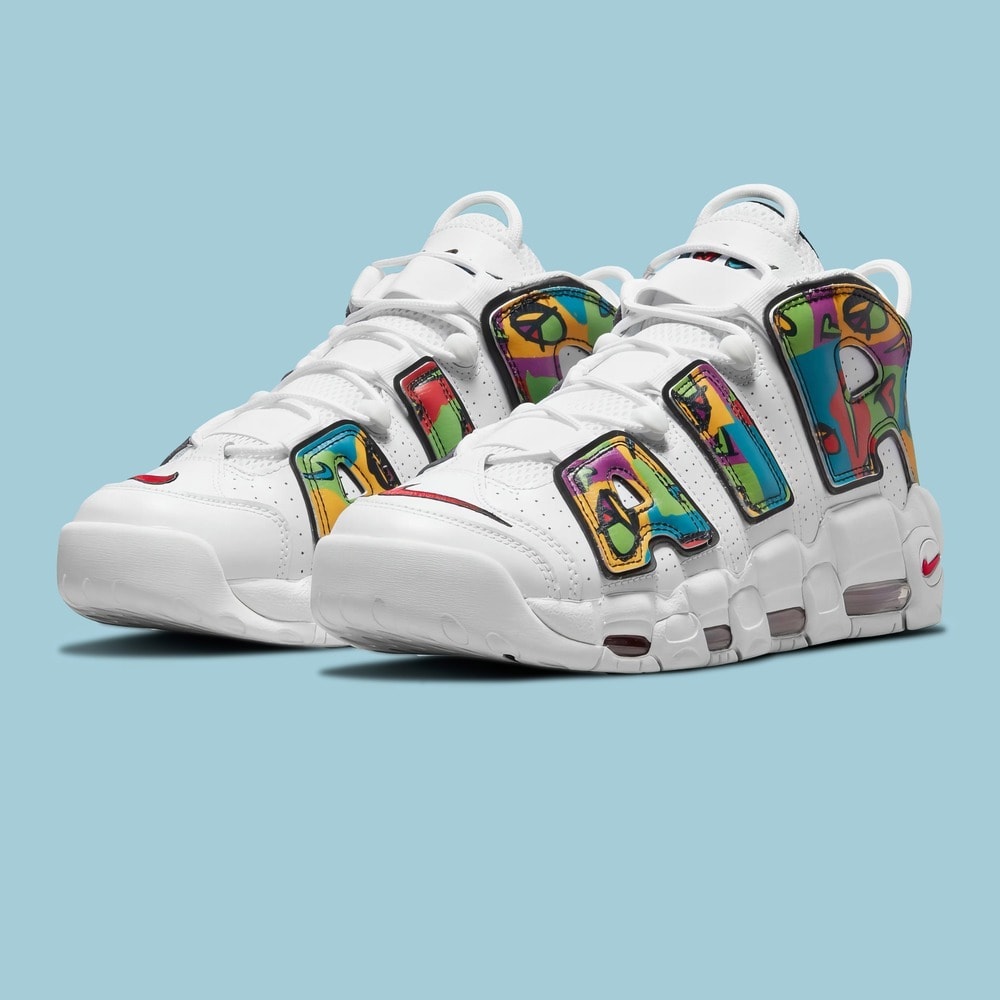 Nike Air More Uptempo Peace, Love, Swoosh