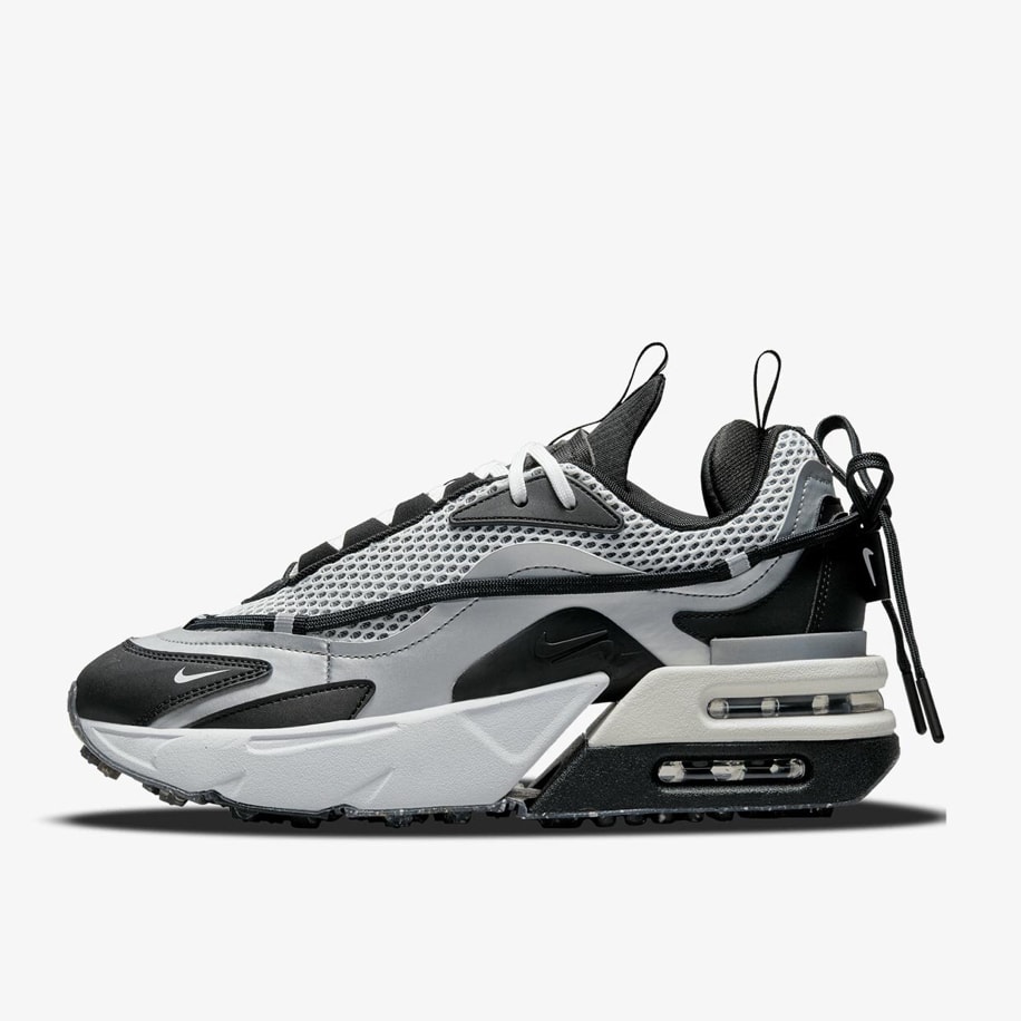 Nike Air Max Furyosa Metallic Silver/ Black - White - Sail