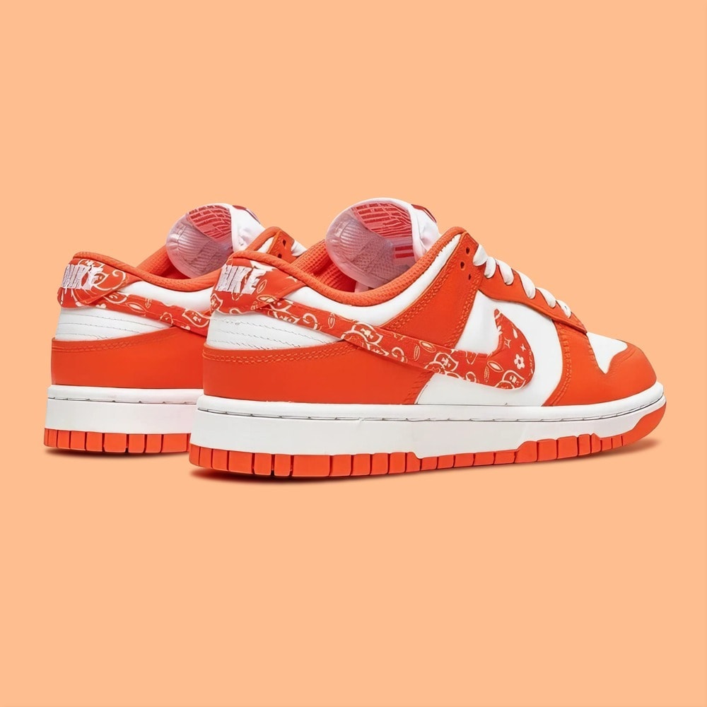 Nike Sb Dunk Low Orange Paisley