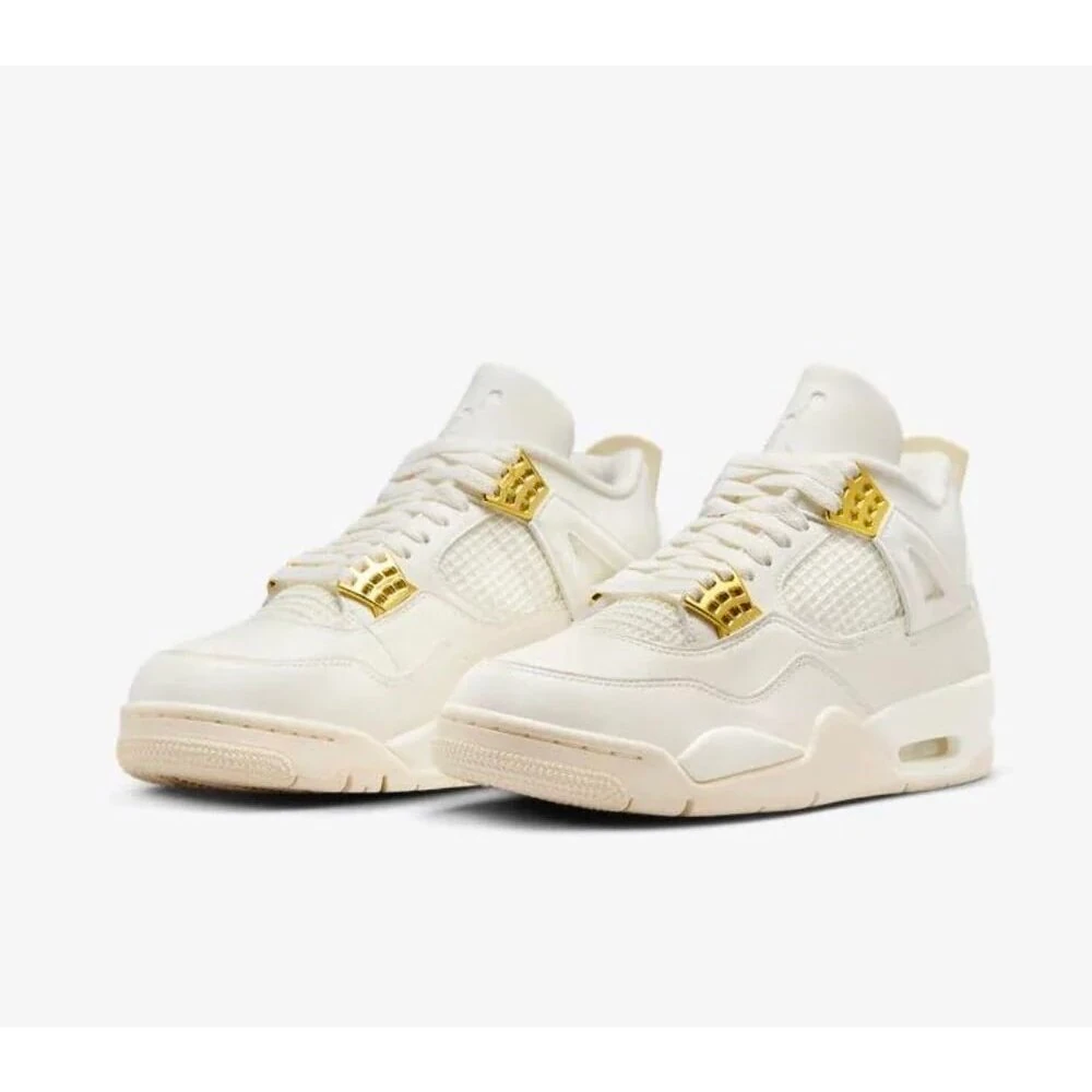 Nike Air Jordan 4 Metallic Gold