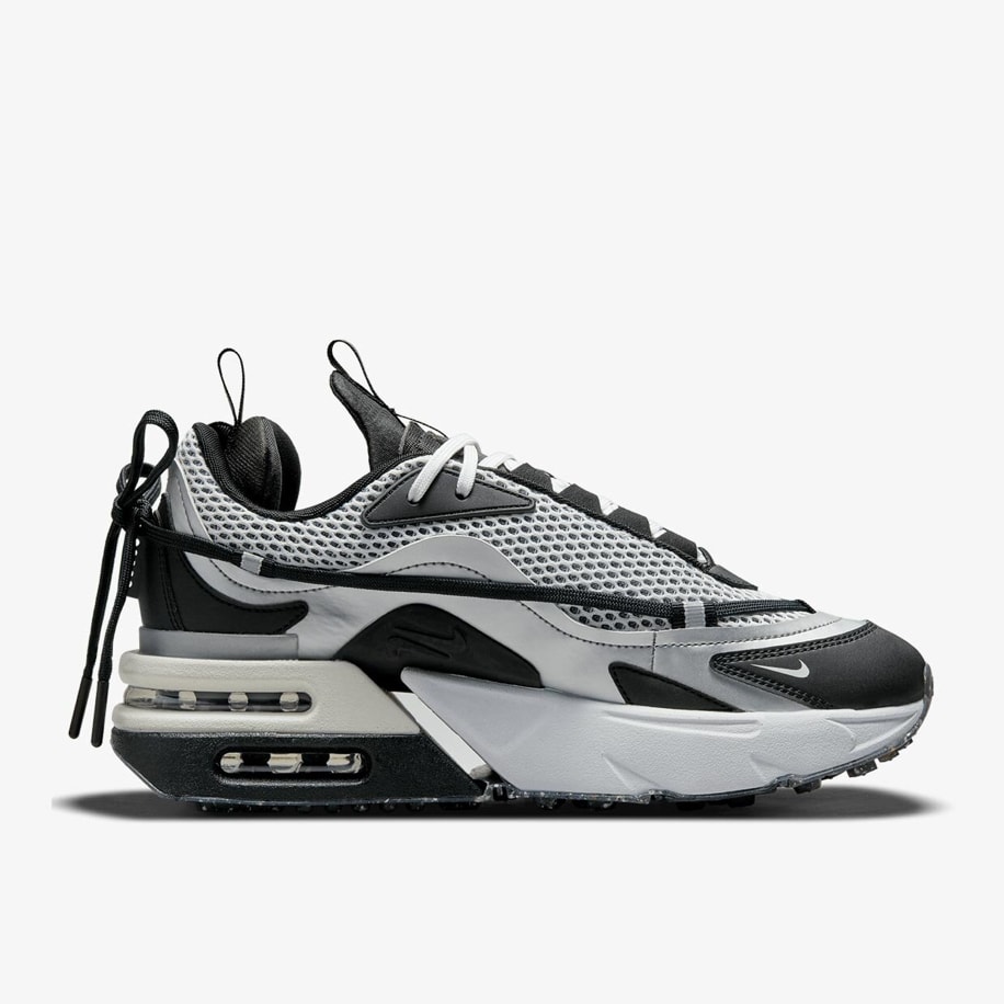 Nike Air Max Furyosa Metallic Silver/ Black - White - Sail