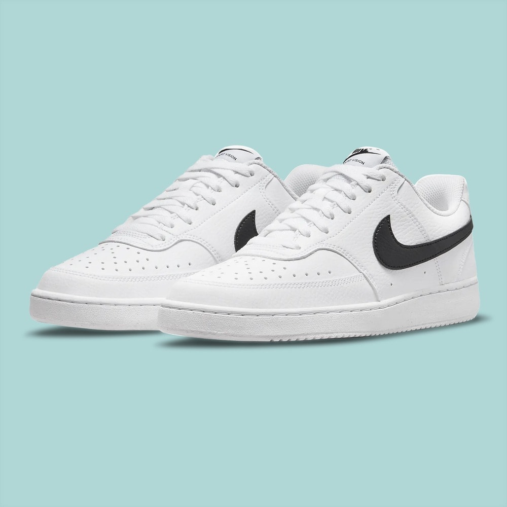 Nike Court Vision Low Next Nature White Black