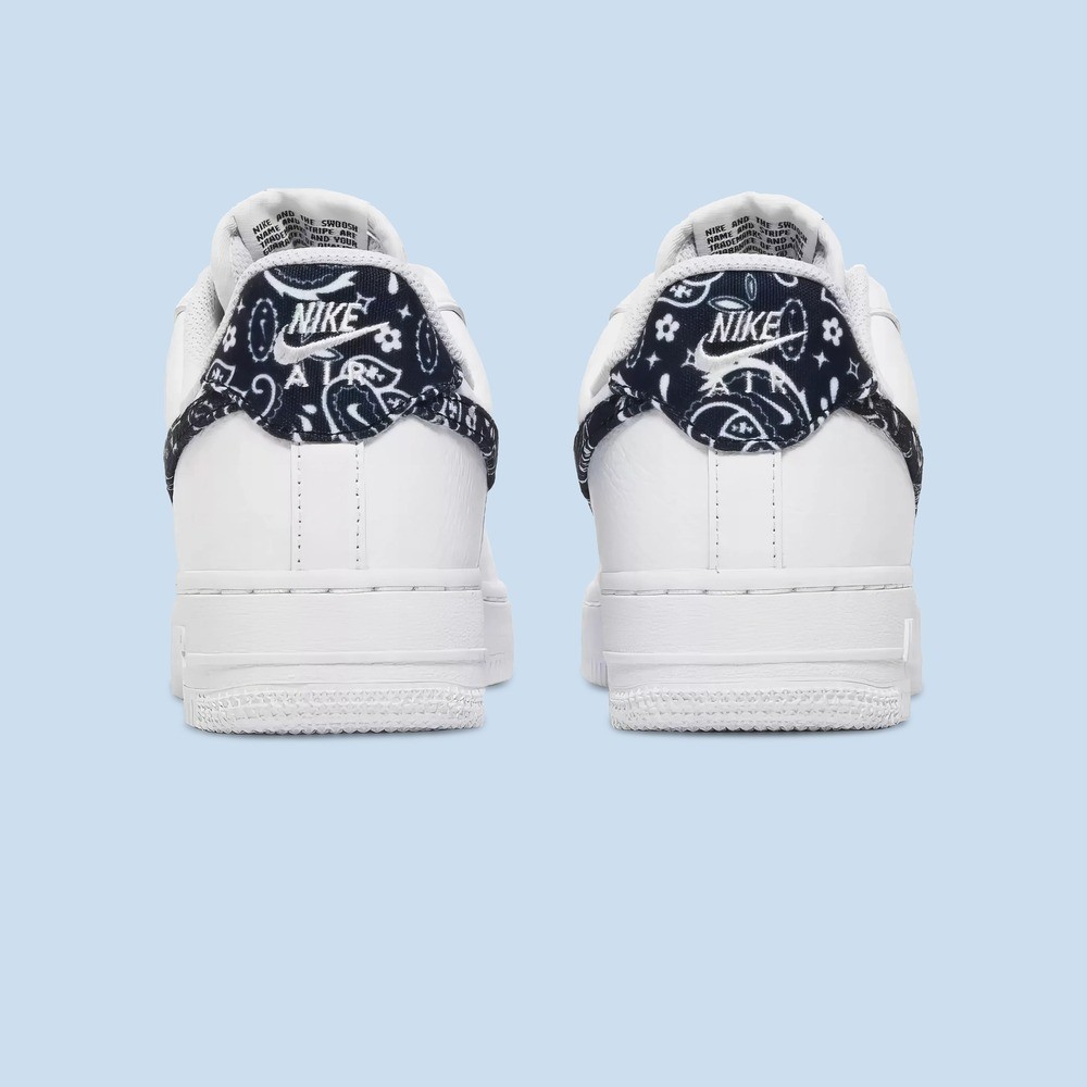 Nike Air Force 1 Black Paisley