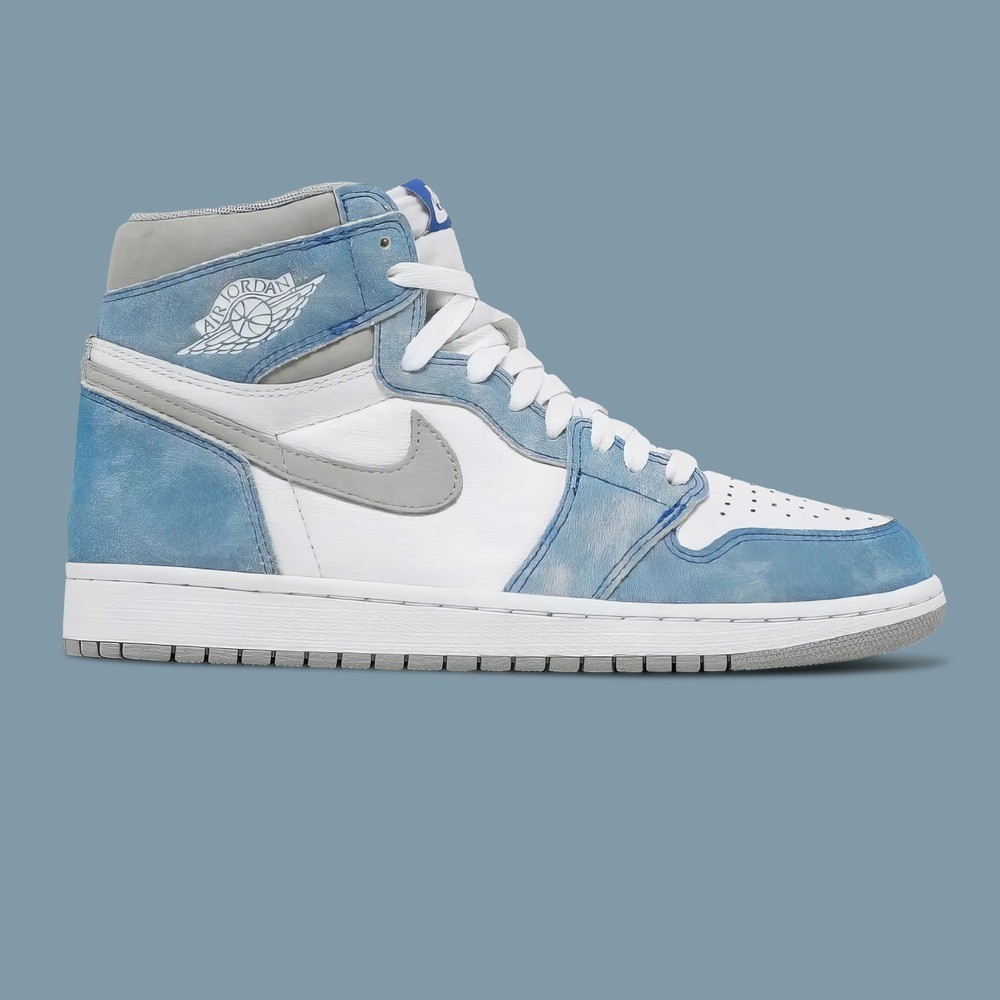 Nike Jordan 1 Retro High Hyper Royal Smoke Grey