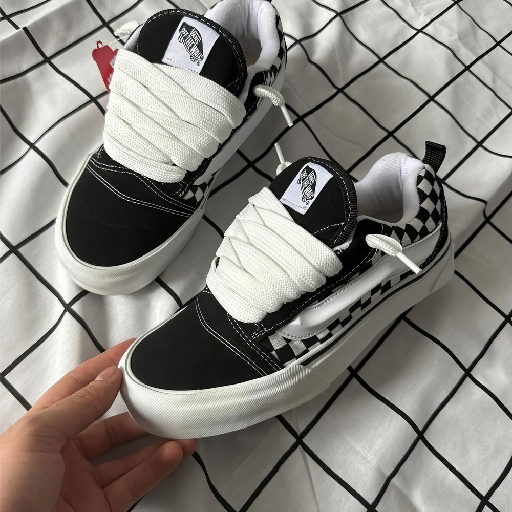 Vans Knu Skool Mega Check Black