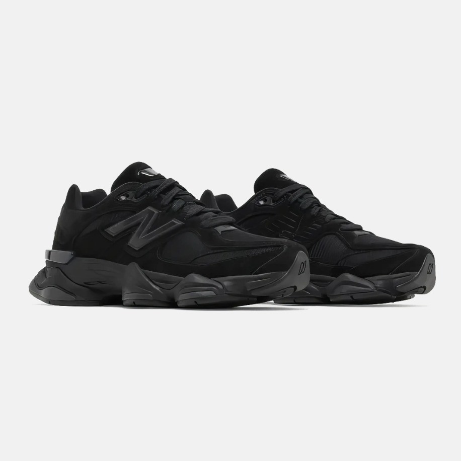 New Balance 9060 'Triple Black Suede'