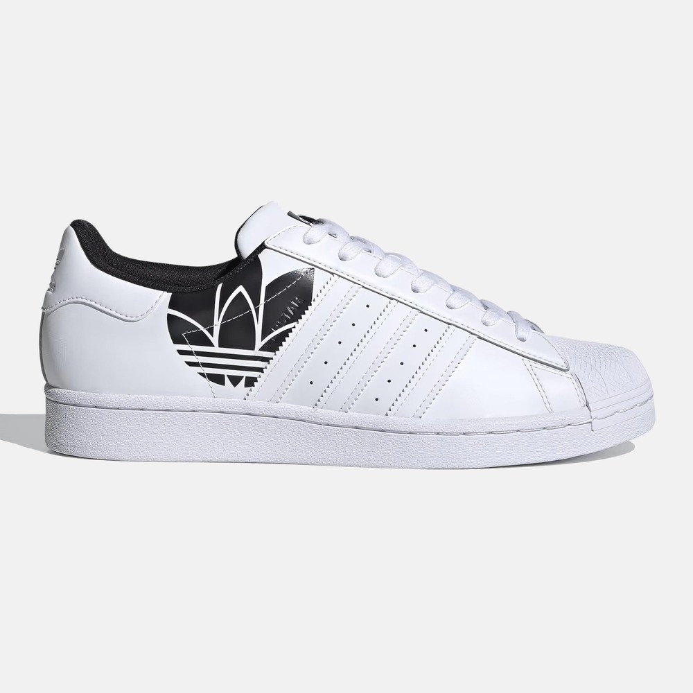 Addidas Superstar 'Trefoil Print White Black'