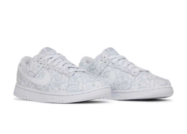 Nike Dunk Low White Paisley