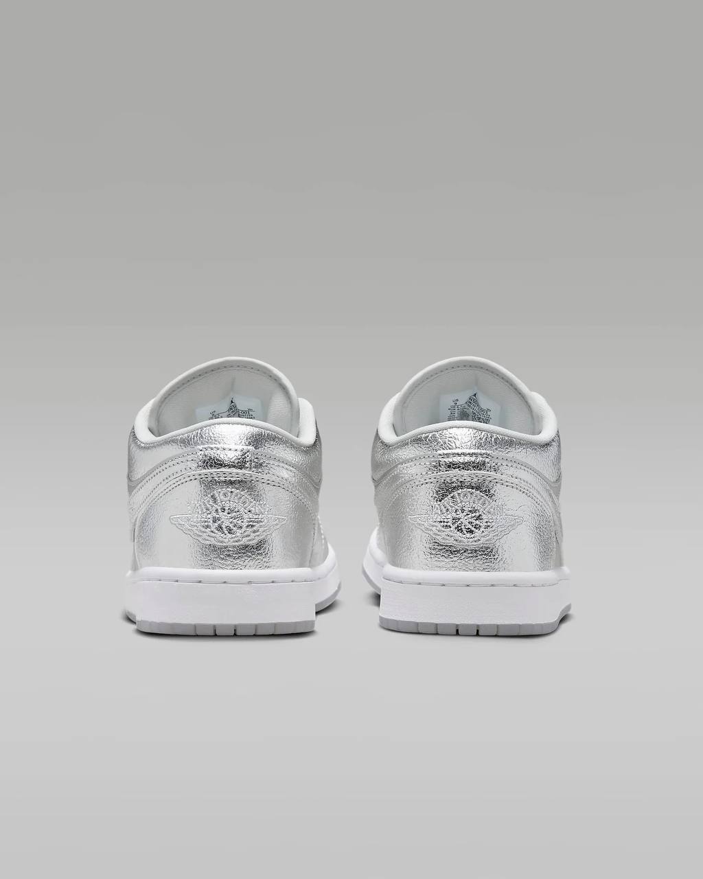 Nike Air Jordan 1 Low Metallic Silver