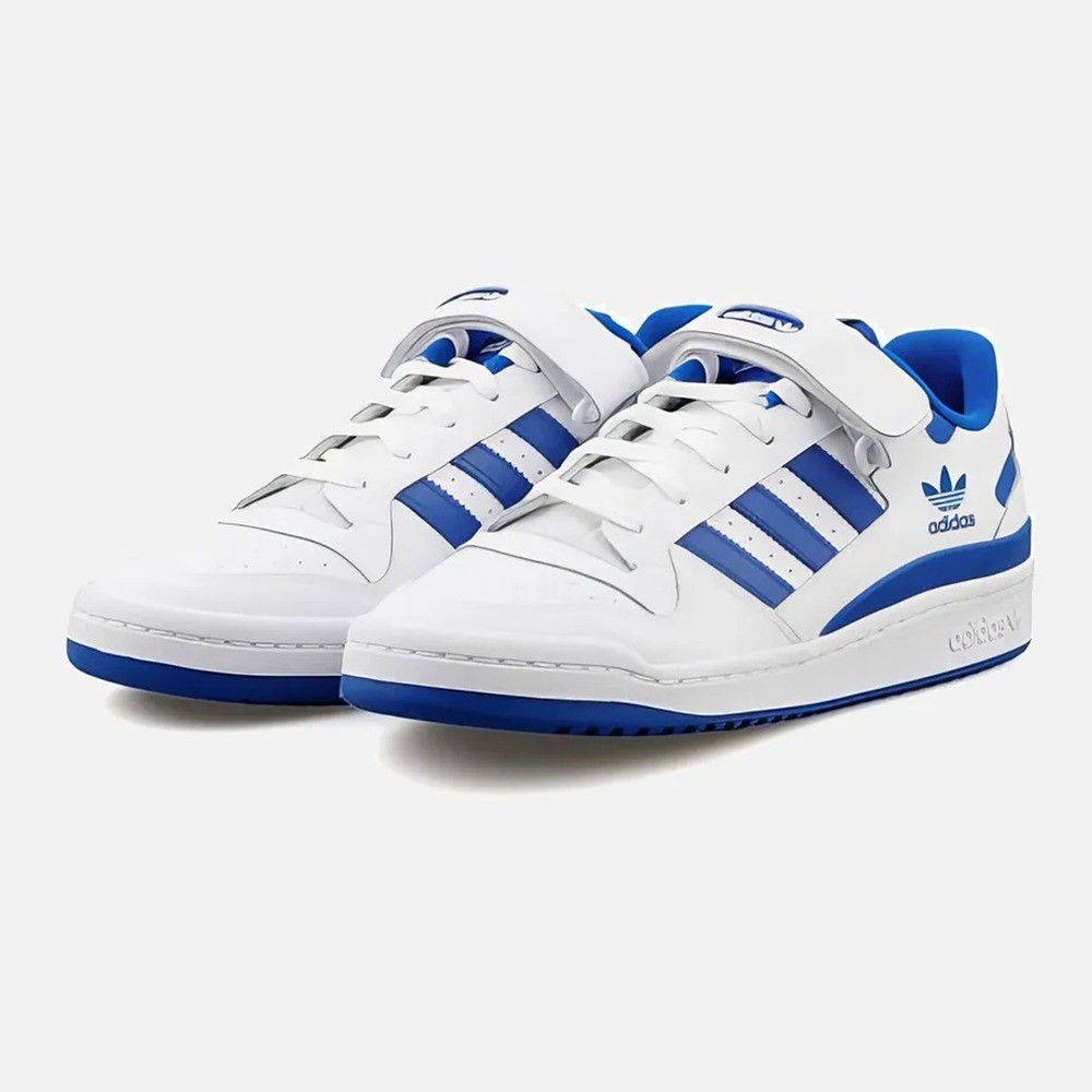 Adidas Forum Low White Royal Blue