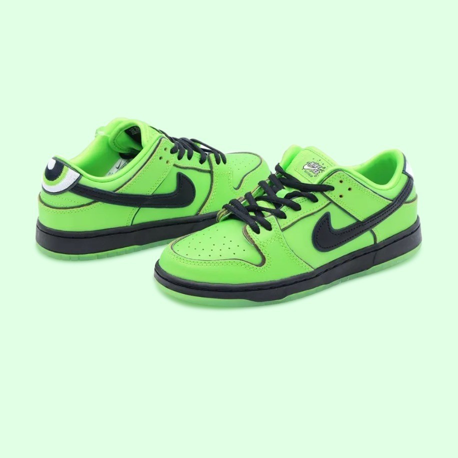 Nike SB Dunk Low The Powerpuff Girls Buttercup