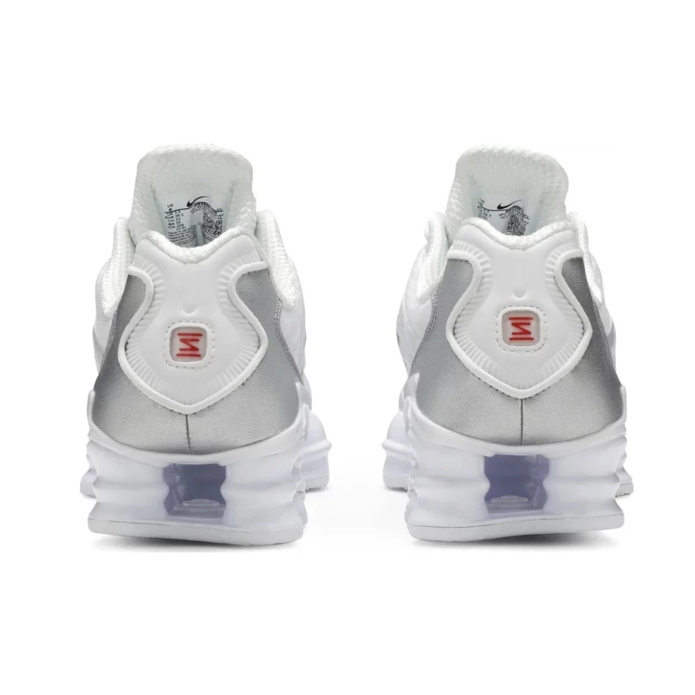 Nike Shox TL White Metallic Silver