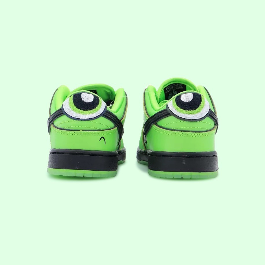Nike SB Dunk Low The Powerpuff Girls Buttercup