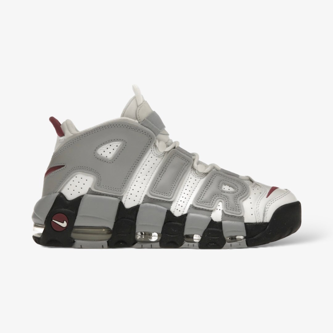 Air More Uptempo Rosewood Wolf Grey