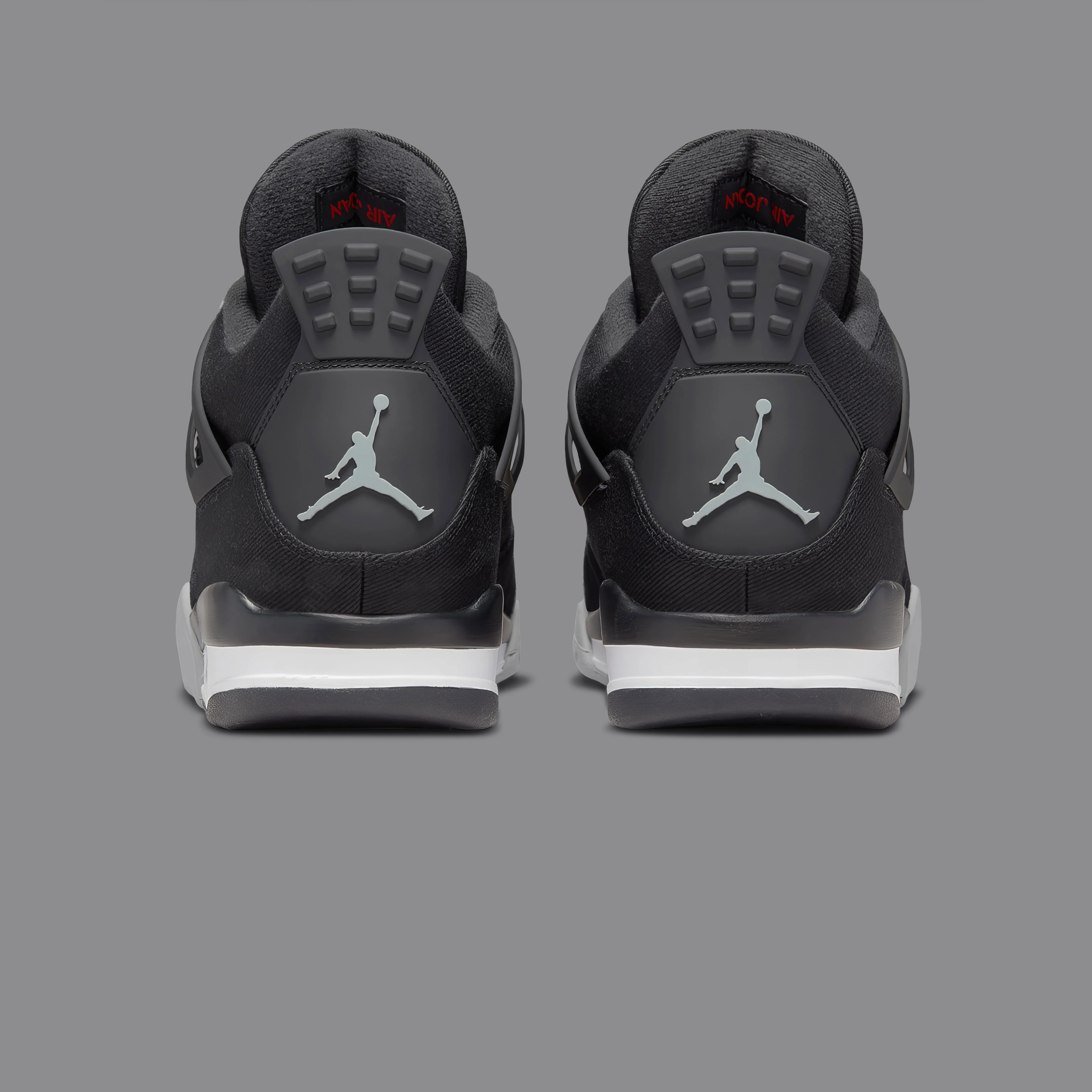Nike Air Jordan 4 Black Canvas