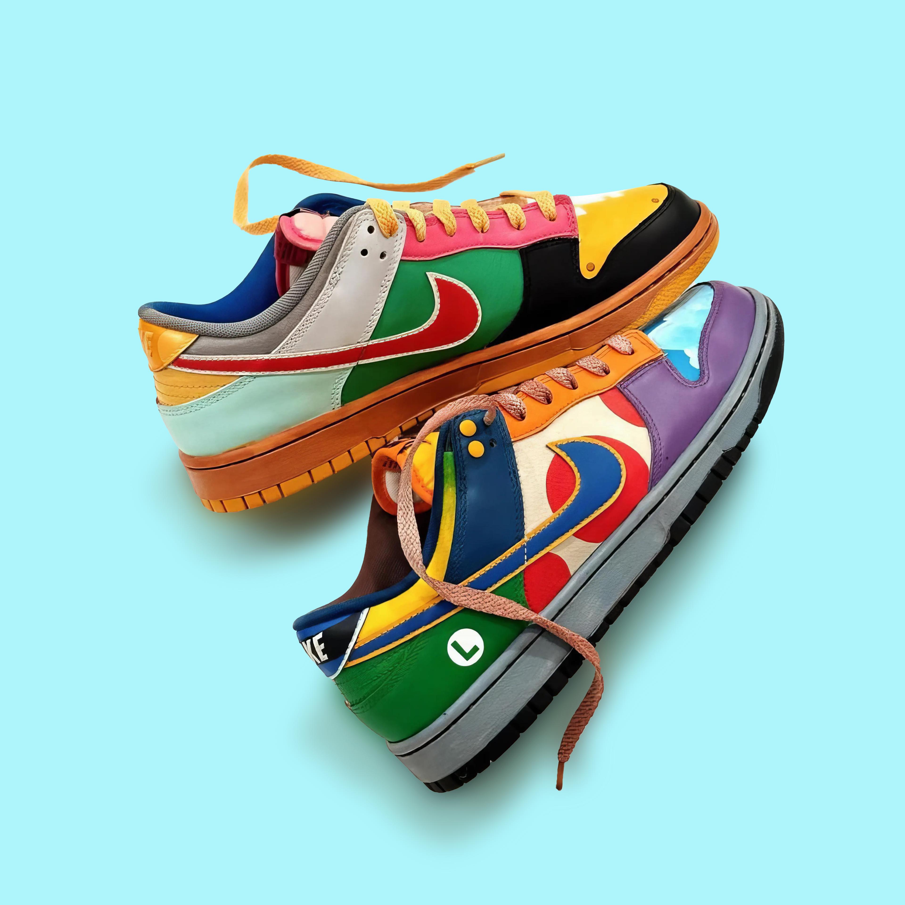 SB Dunk Low What The Super Mario