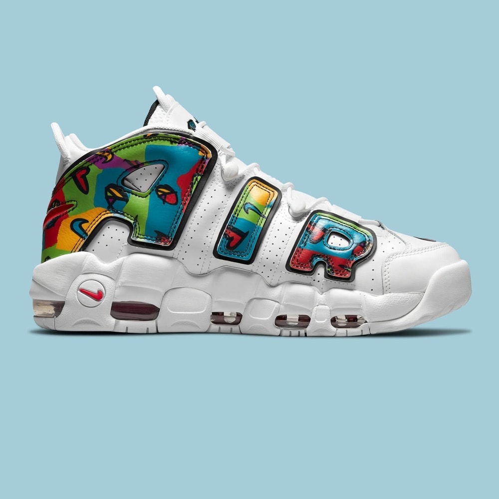 Nike Air More Uptempo Peace, Love, Swoosh