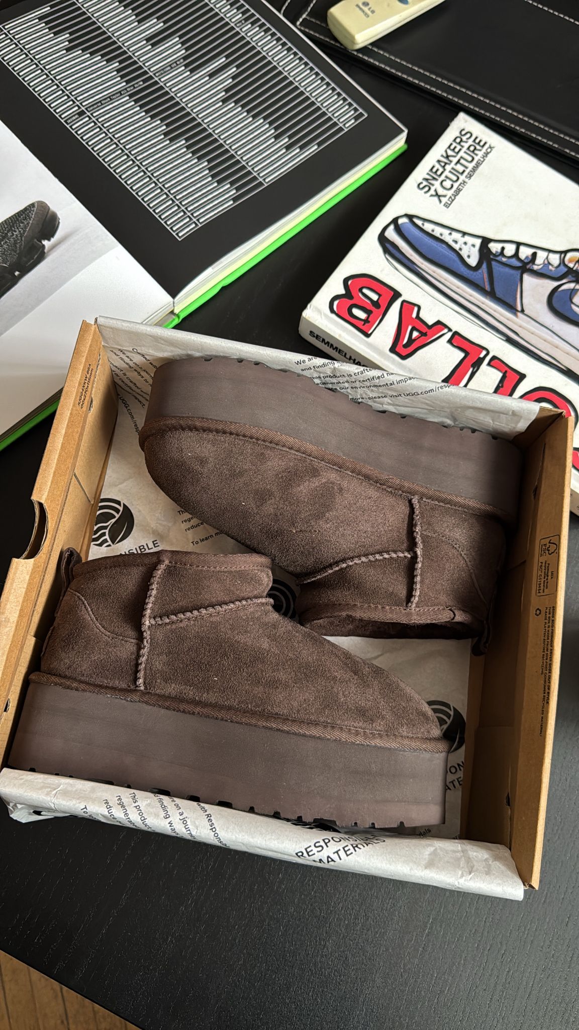 UGG Classic Ultra Mini Platform Kadın Kahverengi Bot