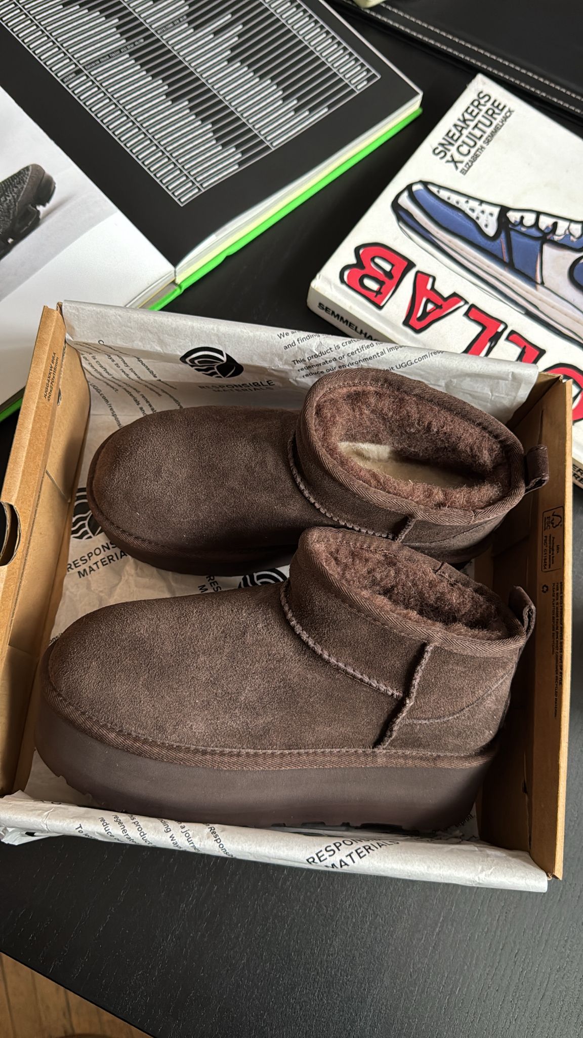UGG Classic Ultra Mini Platform Kadın Kahverengi Bot