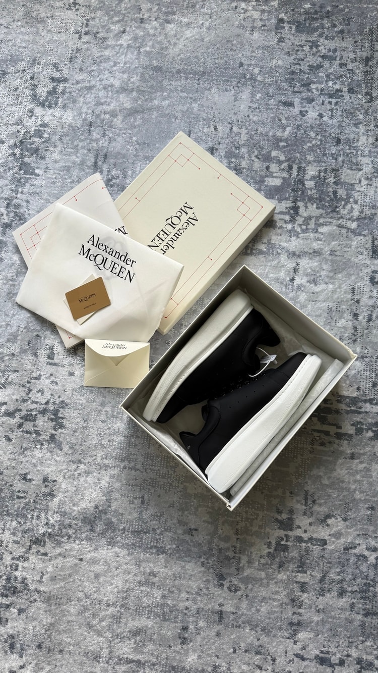 Alexander Mcqueen All Black ( Premıum )