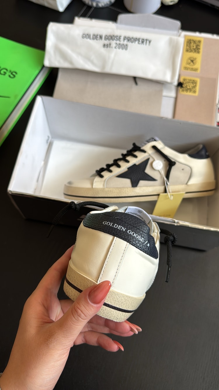 Golden Goose Black Star Sneakers