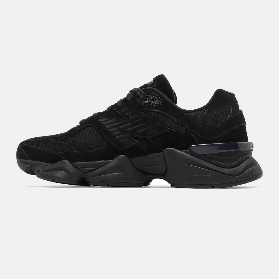 New Balance 9060 'Triple Black Suede'
