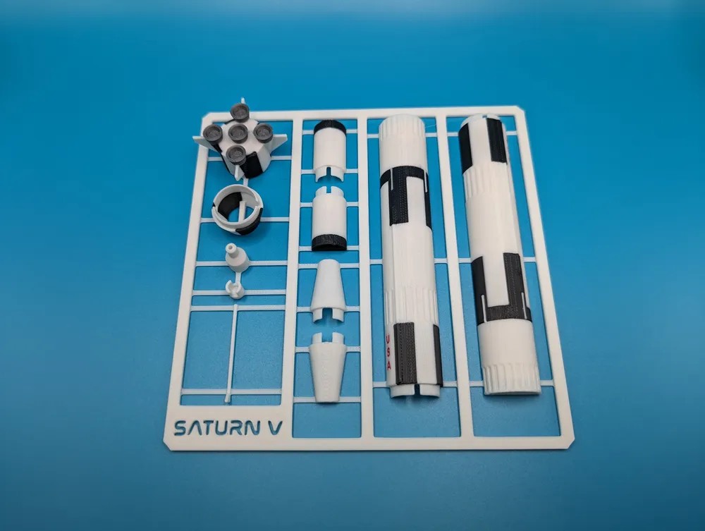 NASA Saturn V Kit Card