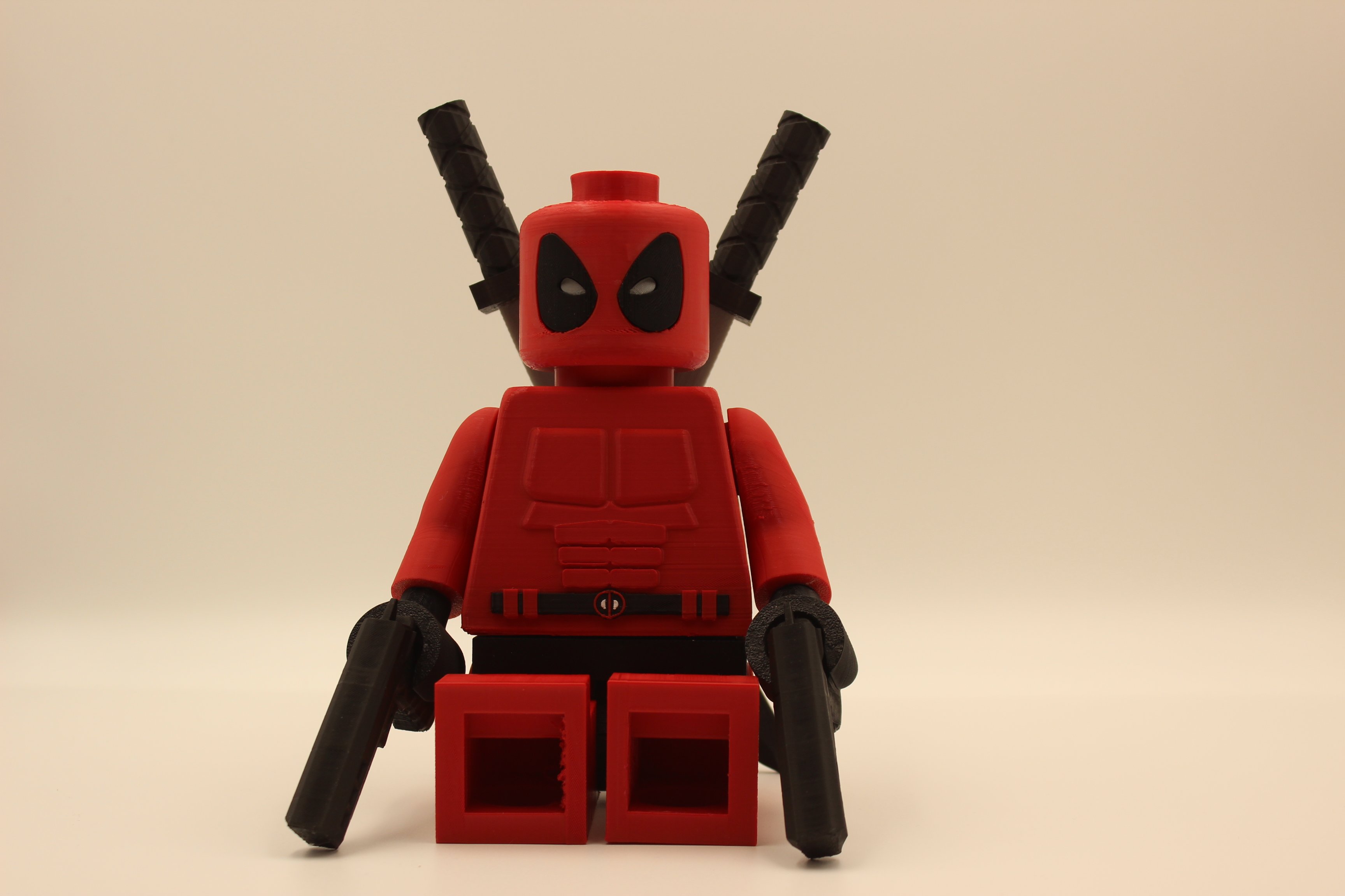 Dead Pool Lego Figürü