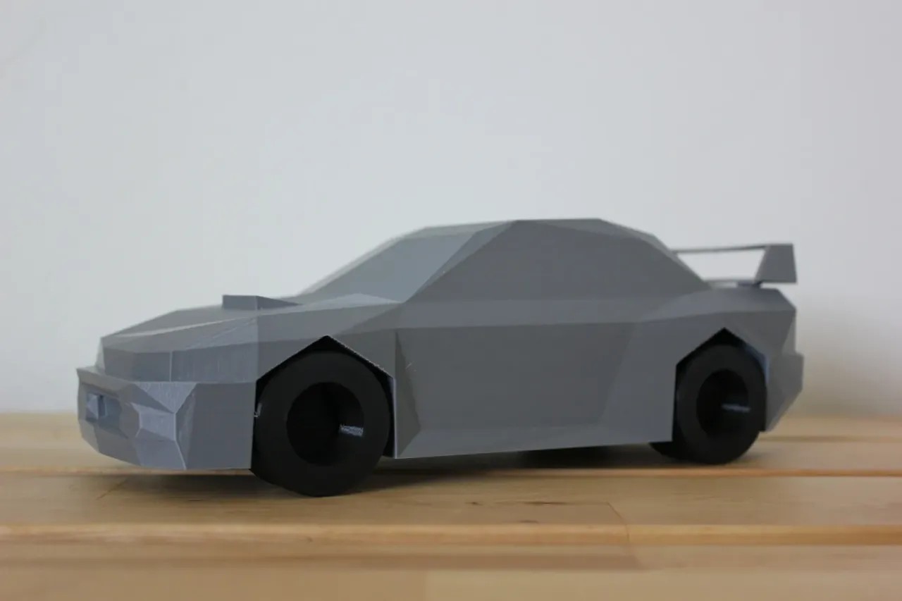 Low Poly Subaru İmpreza 