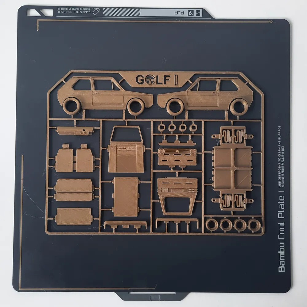 Golf MK1 Kit Card