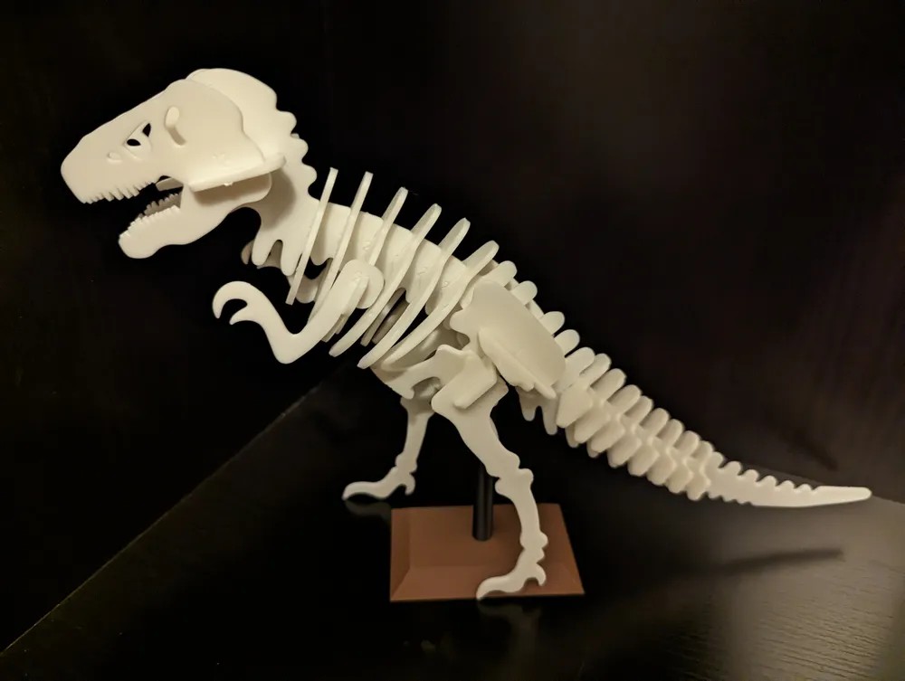 T-Rex İskelet Kit Card