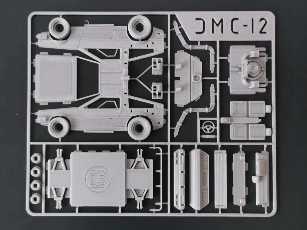 DeLorean DMC-12 Kit Card