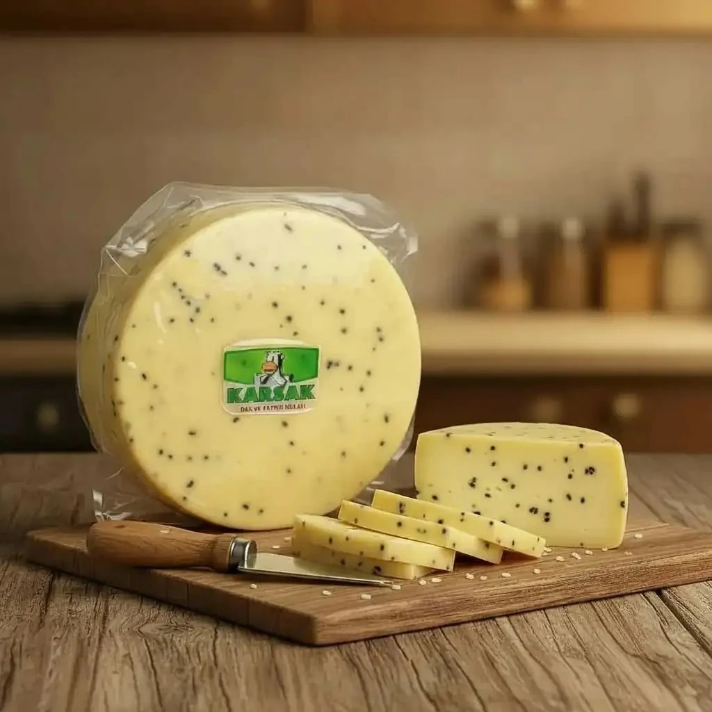 Çörekotlu Göbek Kaşar (500gr)