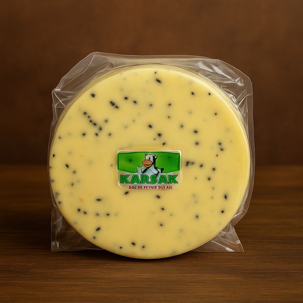 Çörekotlu Göbek Kaşar (500gr)