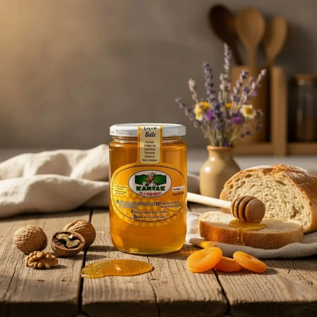 Kars Süzme Çiçek Balı (1 KG)