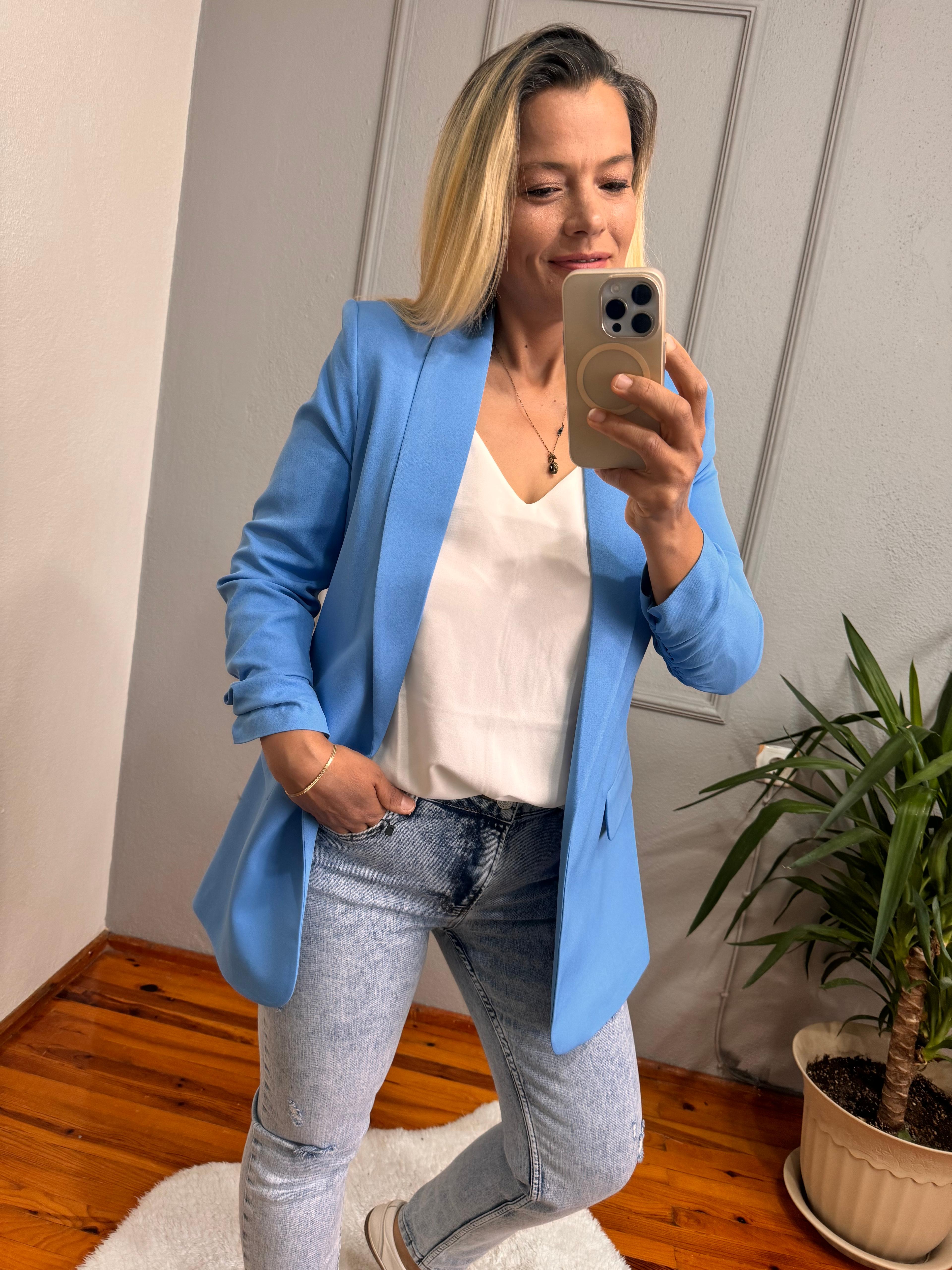 KOL BÜZGÜLÜ BLAZER 