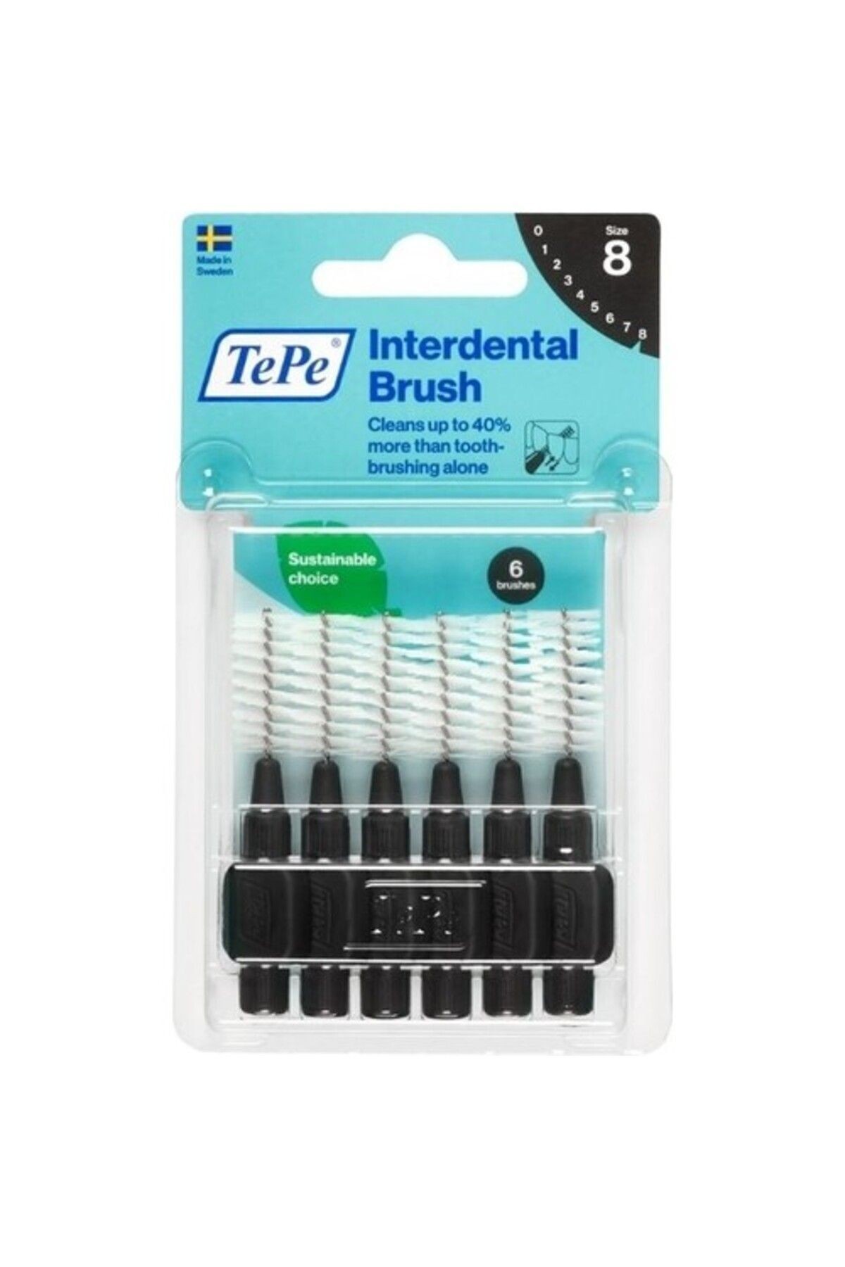 Blister Arayüz Fırçası 1.5 Mm Siyah 6 Lı