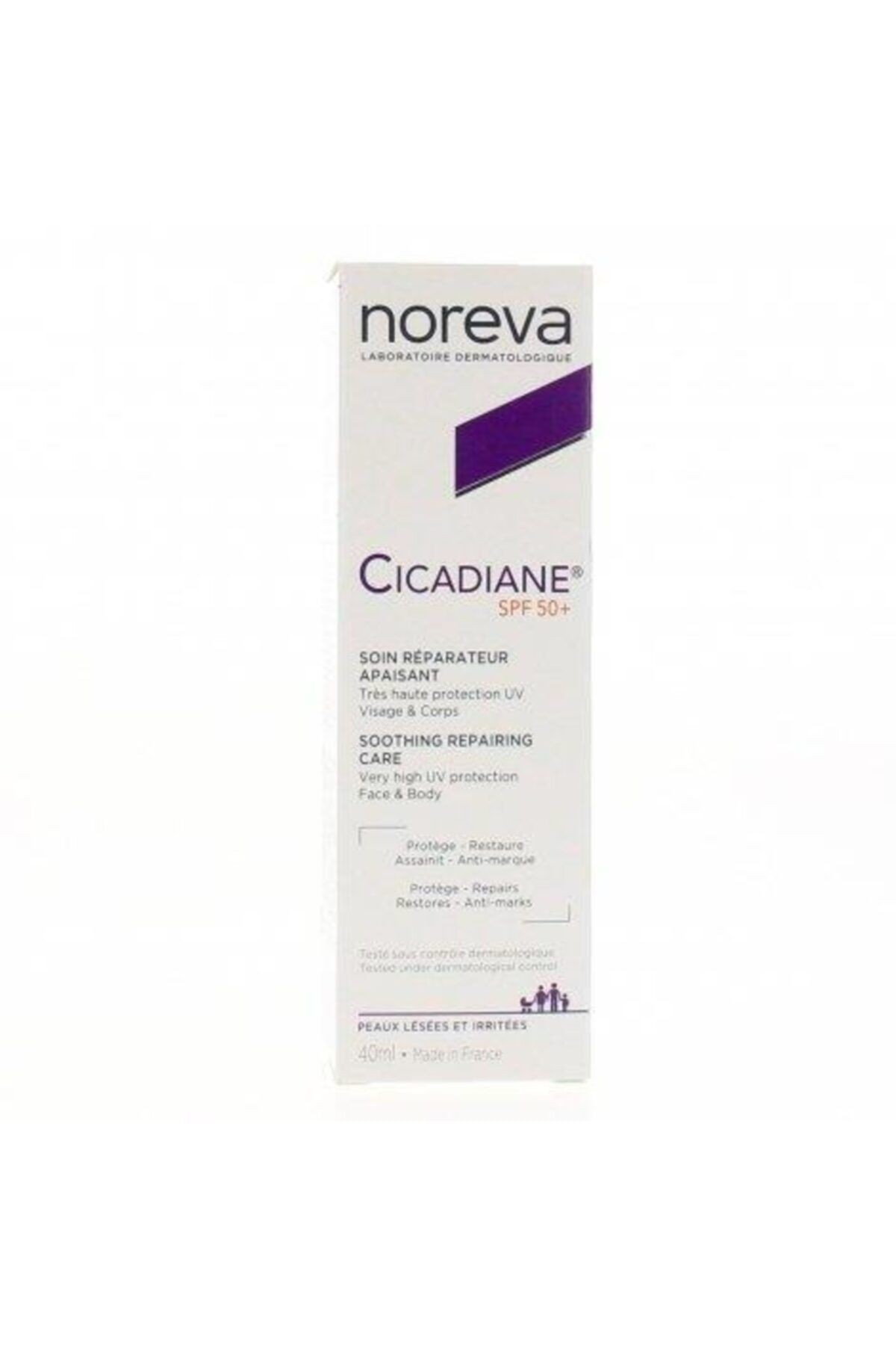 Cicadiane SPF 50+ Yatıştırıcı Bakım Kremi 40 ml