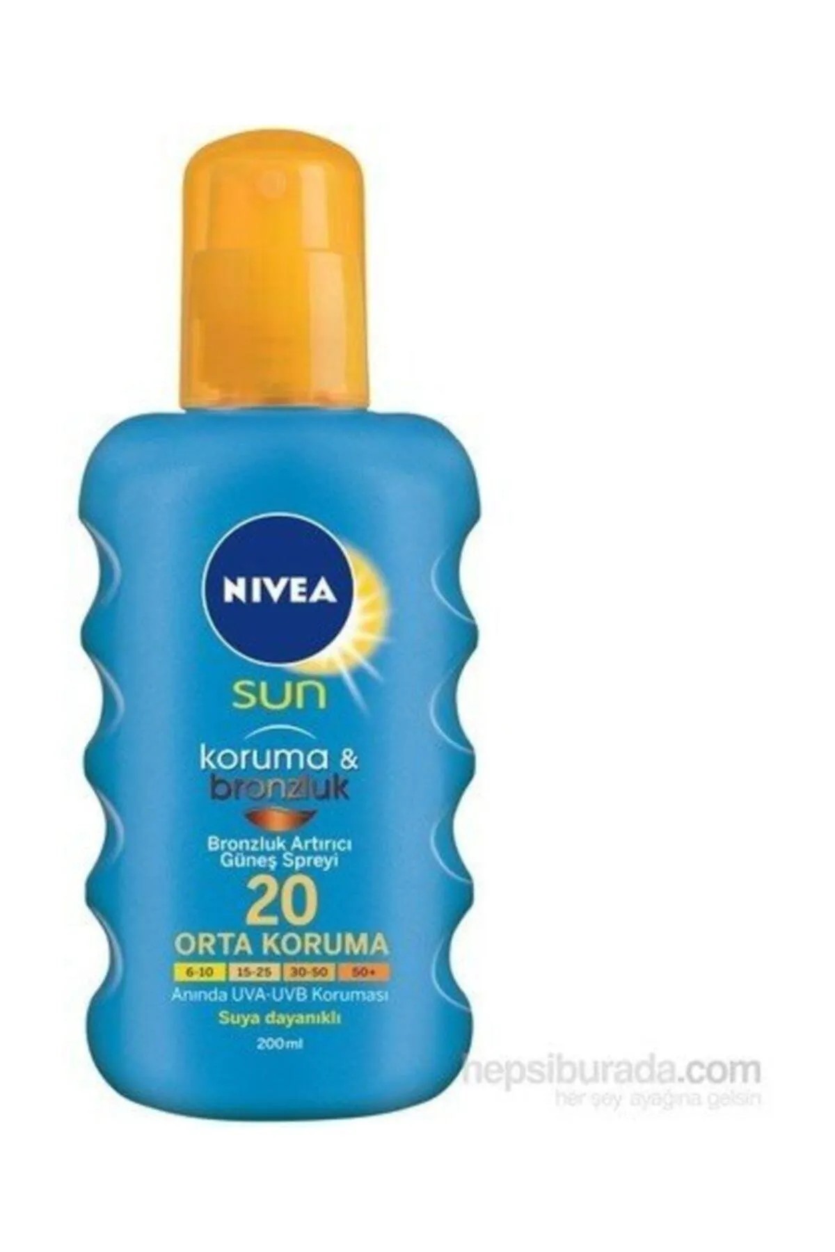 Sun Koruma ve Bronzluk Bronzluk Artırıcı Güneş Spreyi F20