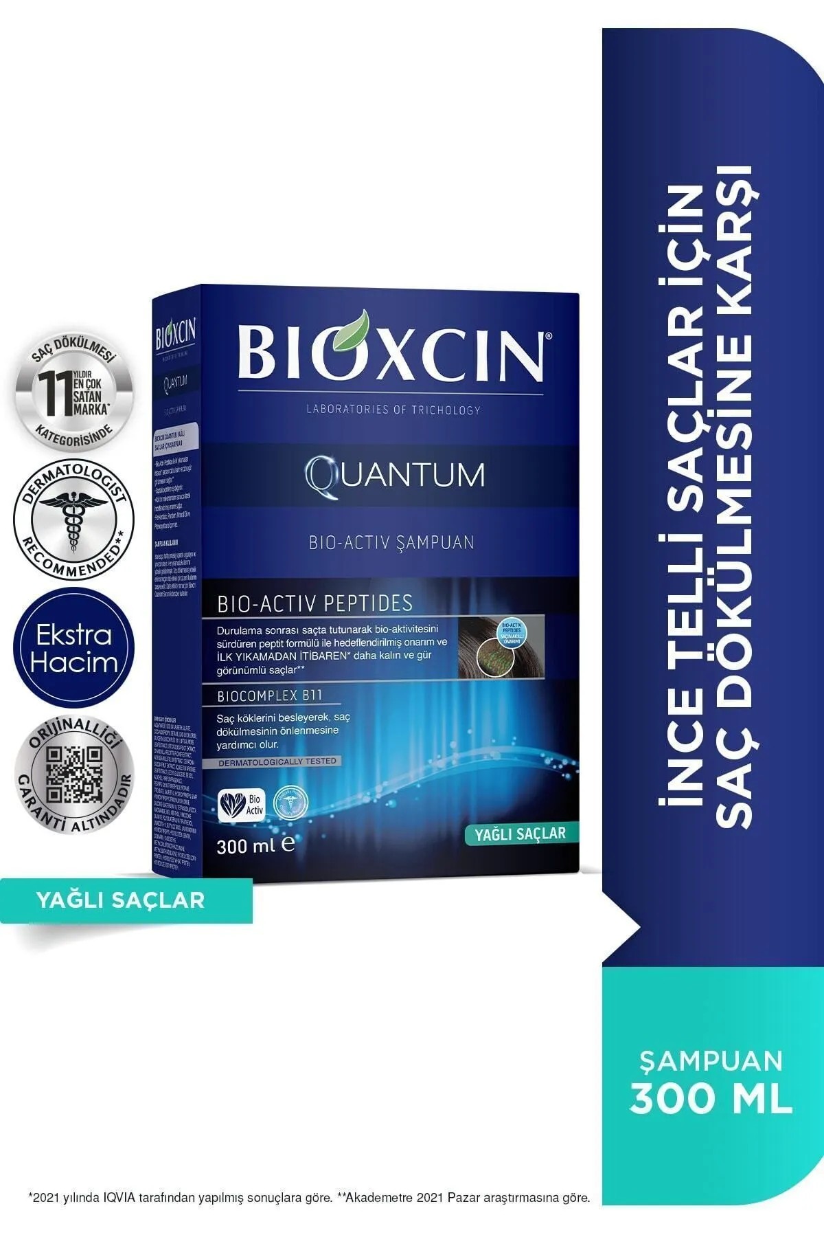 Quantum Şampuan Yağlı Saçlar Için 300 Ml-