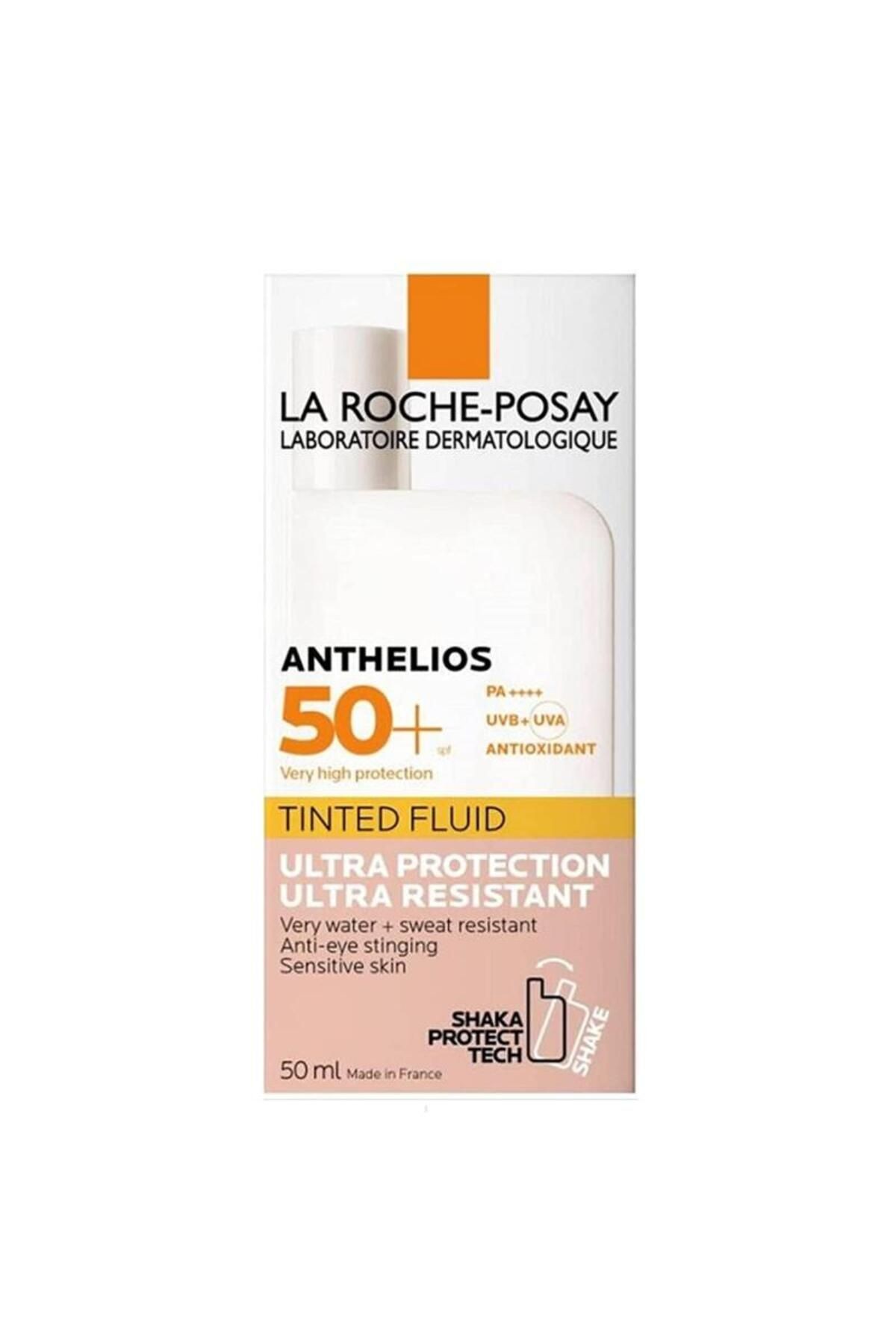 Anthelios Invisible Fluid Güneş Kremi Renkli Normal/karma Ciltler Spf50 Yüksek Korum