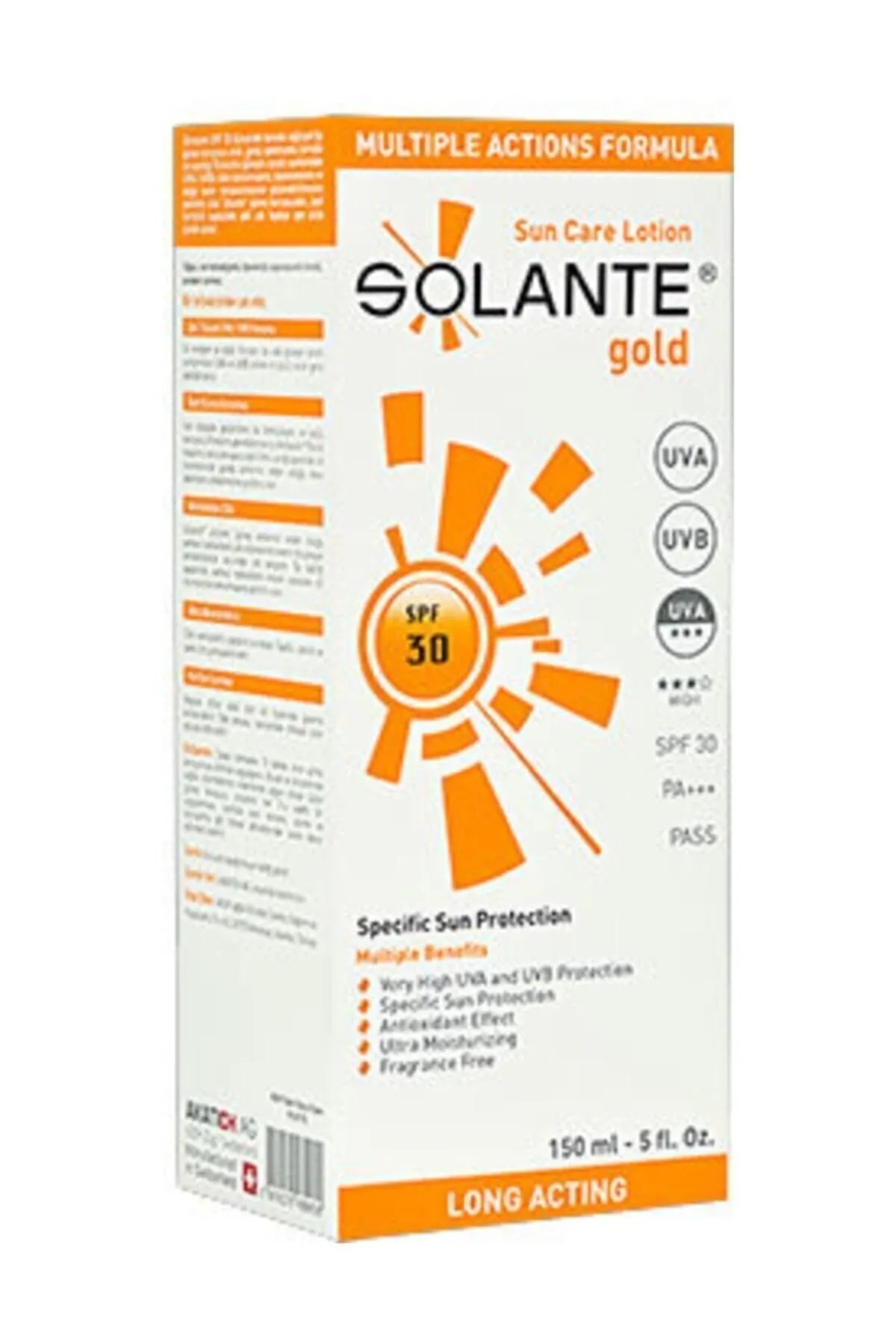 Gold Spf 30+ Losyon