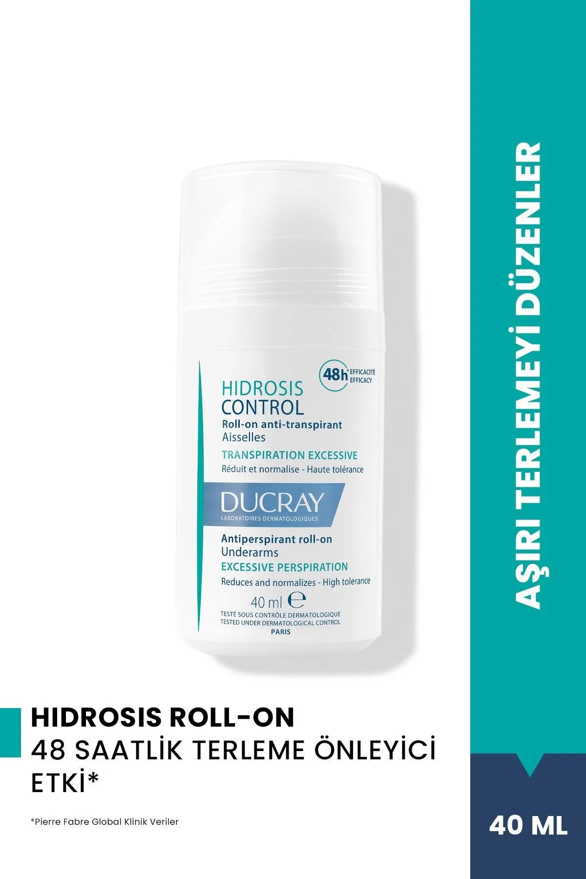 Hidrosis Terleme ve Ter Kokusu Karşıtı Roll-on 40 ml