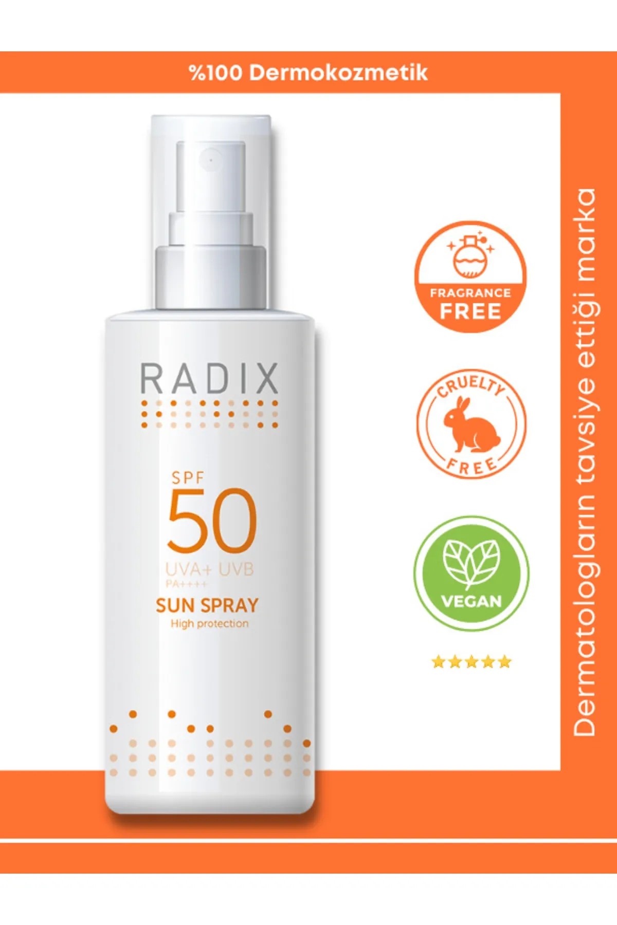 Güneş Spreyi - SPF50 Sun Spray 150 ml