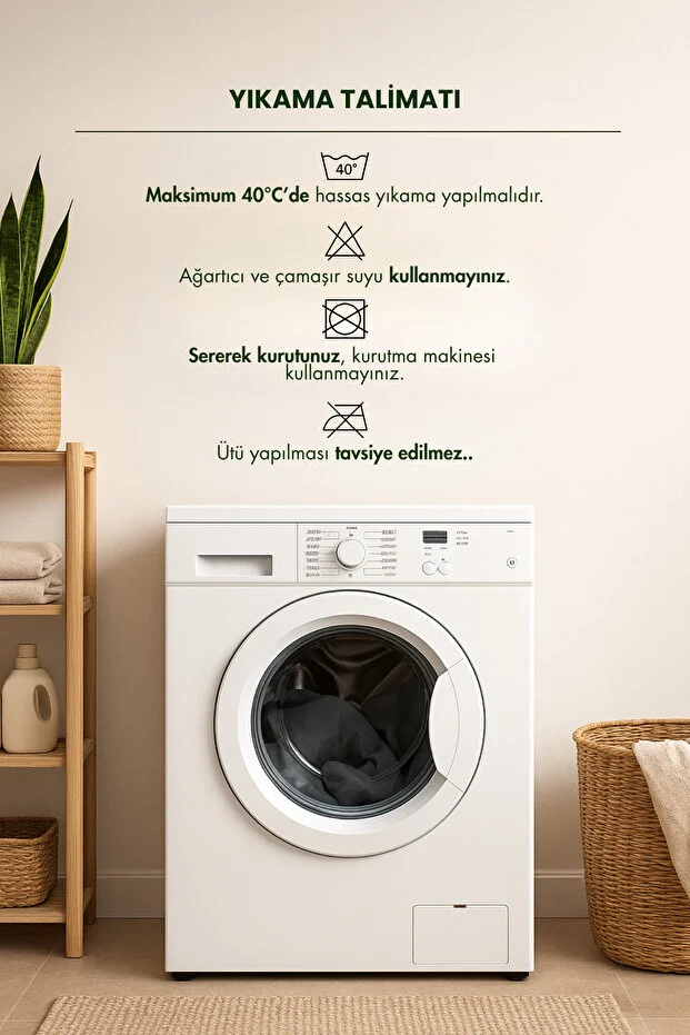 Pamuklu Kapitoneli Yastık Koruyucu Beyaz (2 ADET)