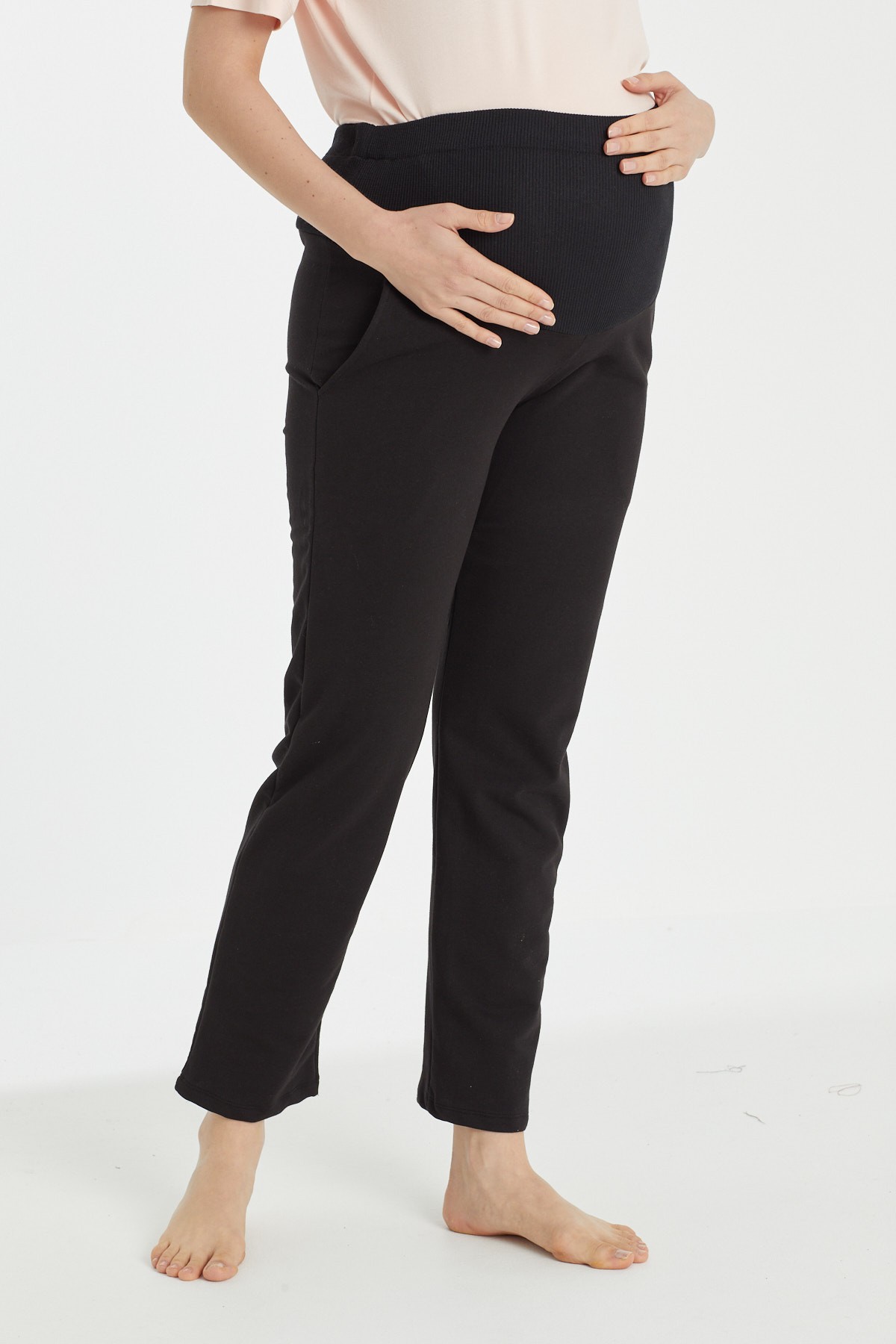 4061 Mom Fit Hamile ve Lohusa Eşofman Altı 