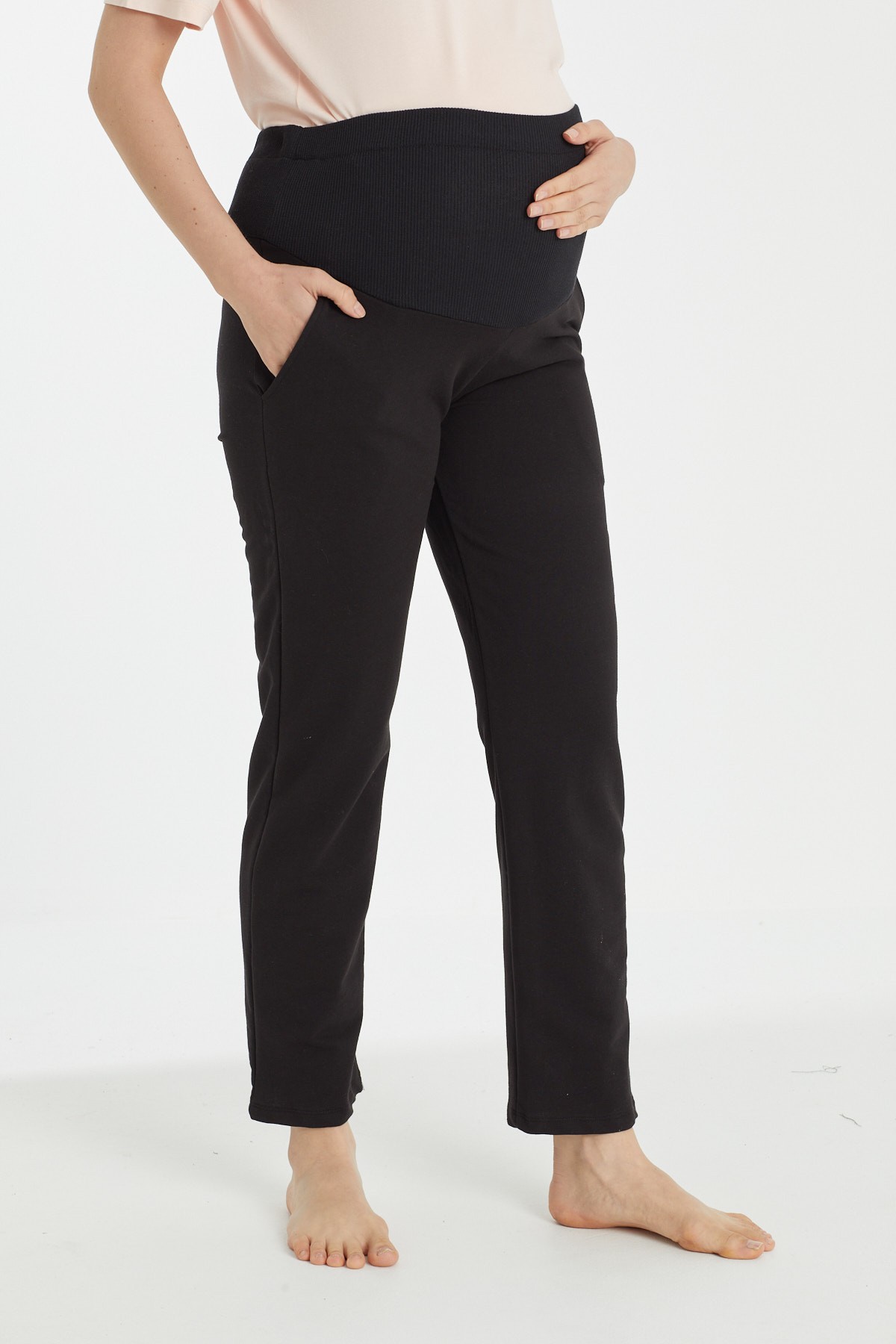 4061 Mom Fit Hamile ve Lohusa Eşofman Altı 