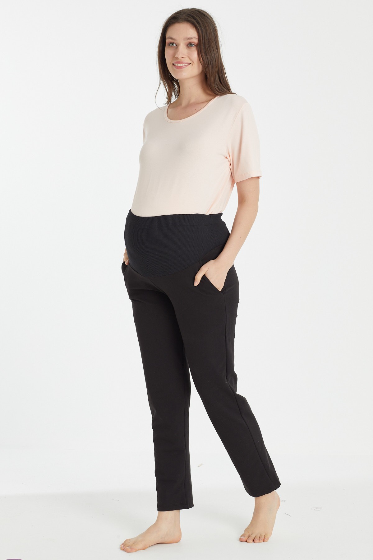4061 Mom Fit Hamile ve Lohusa Eşofman Altı 